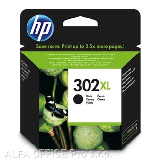 HP originální ink F6U68AE, HP 302XL, black, HP OJ 3830,3834,4650, DJ 2130,3630,1010, Envy 