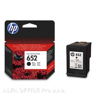 HP originální ink F6V25AE, HP 652, black, 360str., HP DeskJet IA 4530, 4535, 4675, 1115, 2