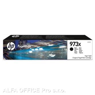 HP originální ink L0S07AE, HP 973X, black, 10000str., HP PW Managed MFP P57750dw, P55250dw