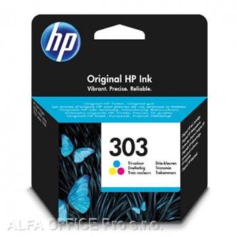HP originální ink T6N01AE, HP 303, color, 165str.
