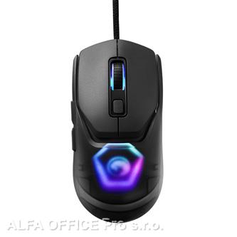 Marvo Myš FIT LITE G1, 12000DPI, optika, 7tl., drátová USB, šedá, herní, RGB pod