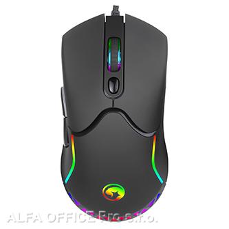  Marvo Myš M359, 3200DPI, optika, 7tl., drátová USB, černá, herní 