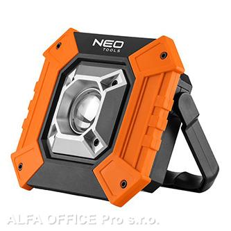 Bateriový reflektor s powerbankou 3xAA, 10W, 3 funkce, IP20, 750lm, Neo Tools