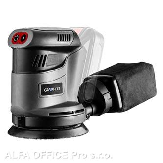  Excentrická bruska 58G014, aku, 18V, Li-Ion, Energy+, Graphite 