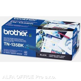 Brother originální toner TN135BK, black, 5000str., Brother HL-4040CN, 4050CDN, DCP-9040CN,
