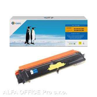  G&G kompatibilní toner s TN230Y, yellow, 1400str., NT-PB210Y(TN230Y), pro Brothe 