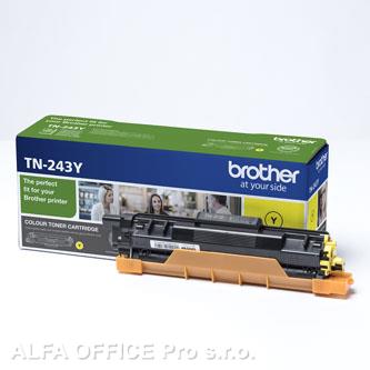 Brother originální toner TN243Y, yellow, 1000str., Brother DCP-L3500, MFC-L3730, MFC-L3740