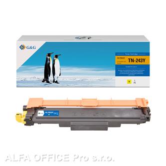 G&G kompatibilní toner s TN243Y, yellow, 1000str., NT-PB243Y, pro Brother DCP-L3 