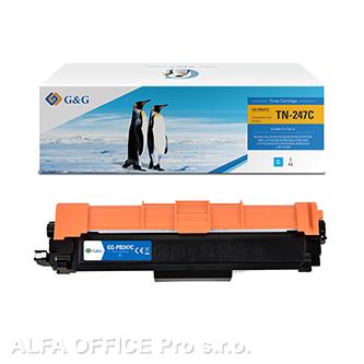  G&G kompatibilní toner s TN247C, cyan, 2300str., NT-PB247C, pro Brother DCP-L351 