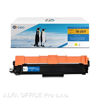  G&G kompatibilní toner s TN247Y, yellow, 2300str., NT-PB247Y, pro Brother DCP-L3 