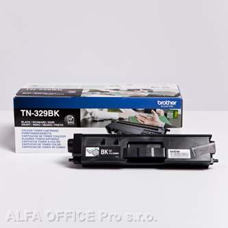 Brother originální toner TN-329BK, black, 6000str., Brother HL-L8350CDW,HL-L9200CDWT