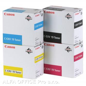 Canon originální toner CEXV19, cyan, 16000str., 0398B002, Canon ImagePress C1
