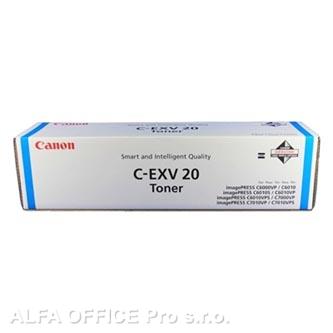 Canon originální toner CEXV20, cyan, 35000str., 0437B002, Canon iP-C7000VP