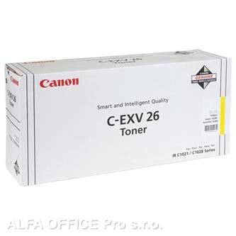 Canon originální toner CEXV26, yellow, 6000str., 1657B006, 1657B011, Canon iR-1021l