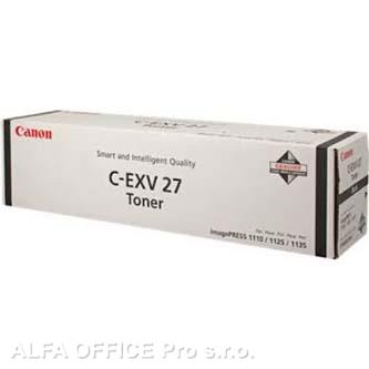Canon originální toner CEXV27, black, 47000str., 2784B002, Canon imagePRESS 1110, 1125, 11