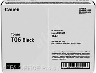  Canon originální toner T06, black, 20500str., 3526C002, Canon imageRUNNER 1643i, 
