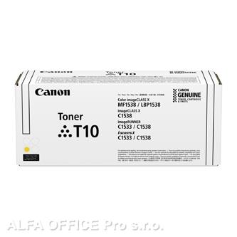 Canon originální toner T10, yellow, 10000str., 4563C001, high capacity, Canon iR