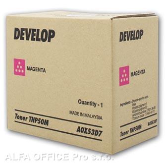 Develop originální toner A0X53D7, magenta, 5000str., TNP-50M, Develop Ineo +3100P