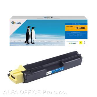  G&G kompatibilní toner s TK580Y, yellow, 2800str., NT-CKTK580Y, pro Kyocera FS- 