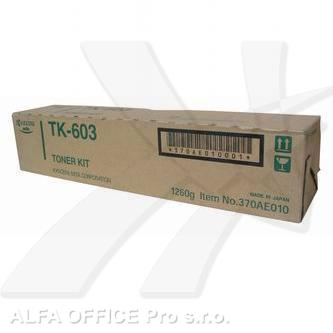  Kyocera originální toner TK603, black, 30000str., 370AE010, Kyocera KM-4530, 553 