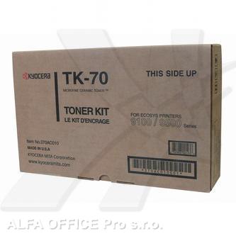  Kyocera originální toner TK70, black, 40000str., 370AC010, Kyocera FS-9100, 9120 