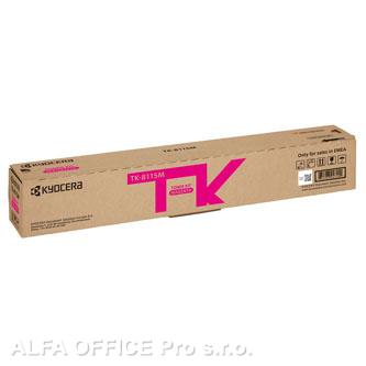 Kyocera originální toner 1T02P3BNL0, magenta, 6000str., TK-8115M, Kyocera ECOSYS M8124cidn