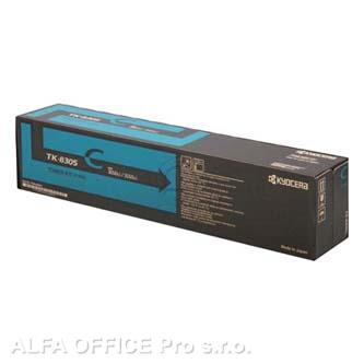 Kyocera originální toner TK8305C, cyan, 15000str., 1T02LKCNL0, Kyocera 3050Ci,3550Ci,3051c