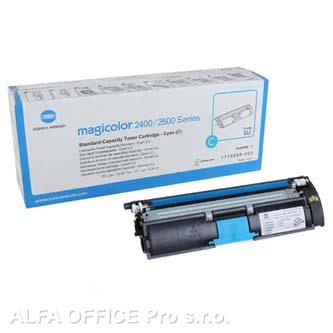 Konica Minolta originální toner A00W331, cyan, 1500str., 1710-5890-03, s hologramem, Konic