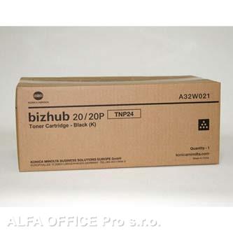 Konica Minolta originální toner A32W021, black, 8000str., TNP24K, Konica Minolta Bizhub 20