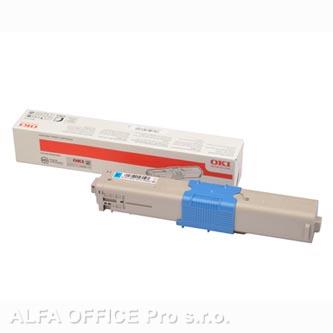 OKI originální toner 46508711, cyan, 3000str., high capacity, OKI C332, MC363