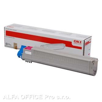 OKI originální toner 43837130, magenta, 22000str., OKI C9655