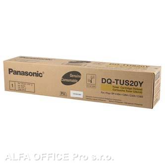  Panasonic originální toner DQ-TUS20Y, yellow, 20000str., Panasonic DP-C264, DP-C 