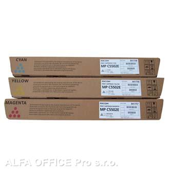  Ricoh originální toner 841756, 842021, yellow, 22500str., 841684, Ricoh Aficio M 