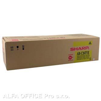 Sharp originální toner AR-C26TYE, yellow, 5500str., Sharp AR-C172M, 170M, 262M