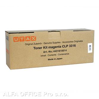  Utax originální toner 4431610014, magenta, 4000str., Utax CLP 3316, Triumph Adle 