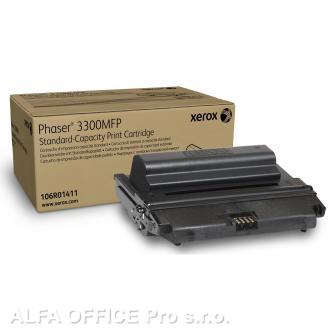 Xerox originální toner 106R01411, black, 4000str., Xerox Phaser 3300MFP