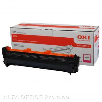 OKI originální válec 44035518, magenta, 20000str., OKI C910