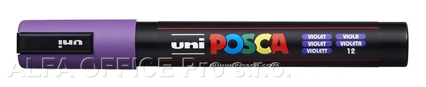 Posca popisovač / 2,5 mm - fialová