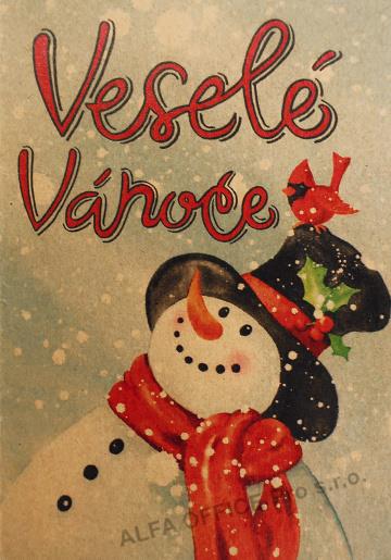 Přáničko Baloušek BeBechy - Vánoce