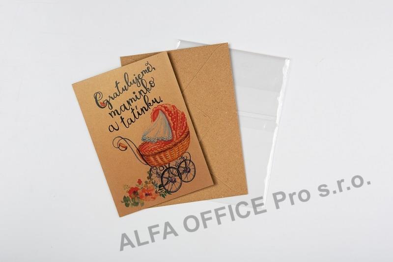 Přání Baloušek BeBechy - Kočárek