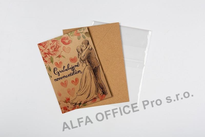 Přání Baloušek BeBechy - Novomanželům