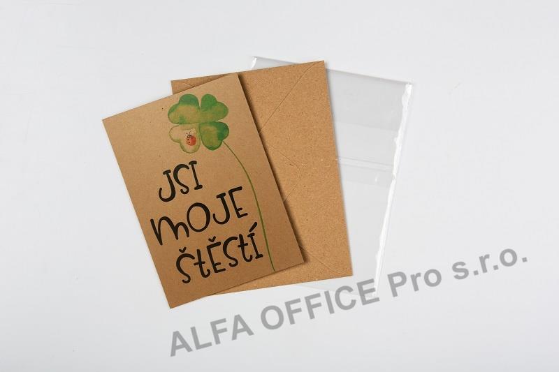 Přání Baloušek BeBechy - Čtyřlístek