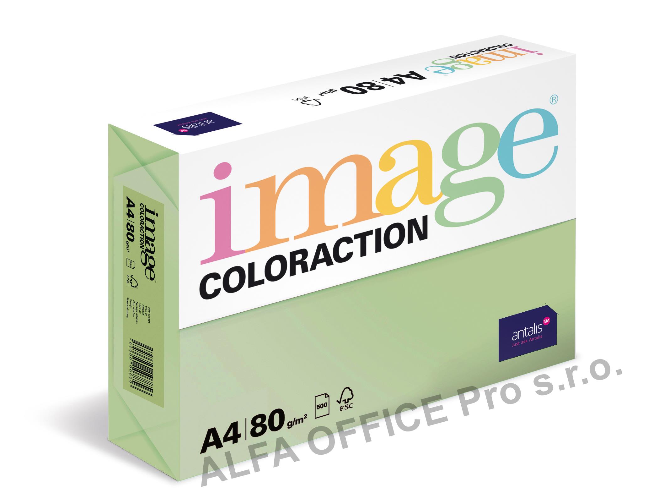 Xerografický papír BAREVNÝ - MG28 forest / pastelově zelená / 500 listů