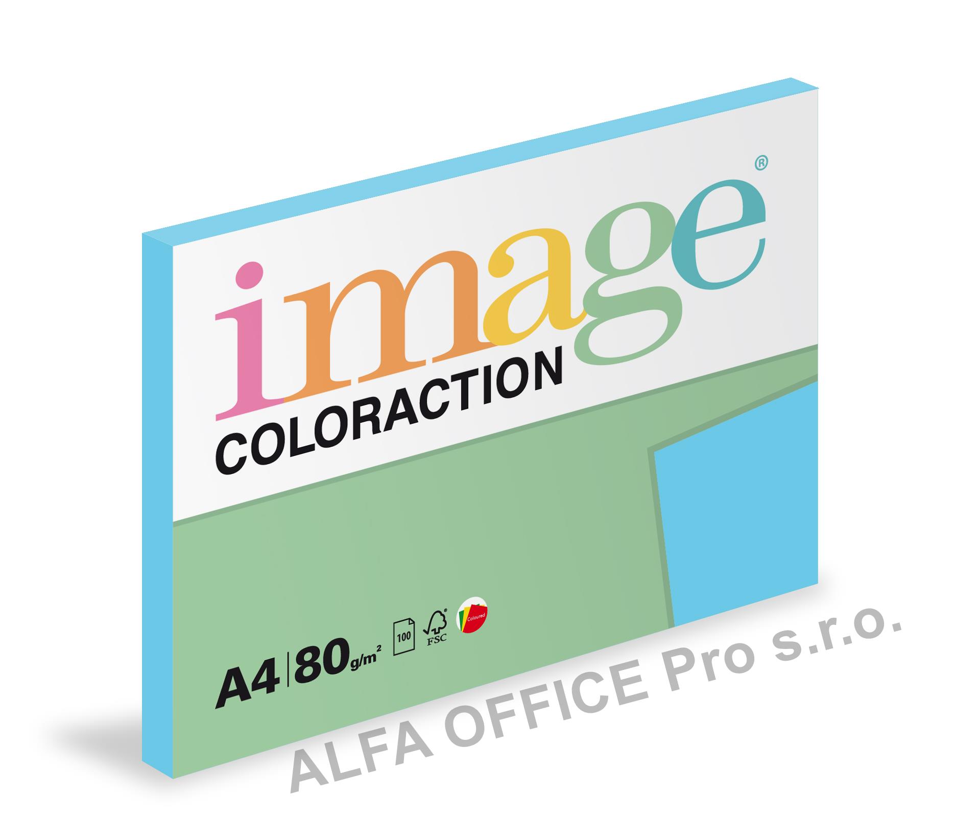 Xerografický papír BAREVNÝ - Lisbon/ sytá modrá/ 100 listů / AB48