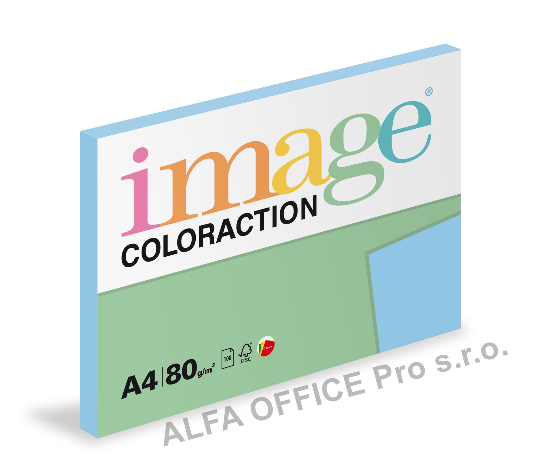 Xerografický papír BAREVNÝ - Iceberg/ ledově modrá / 100 listů / OBL70