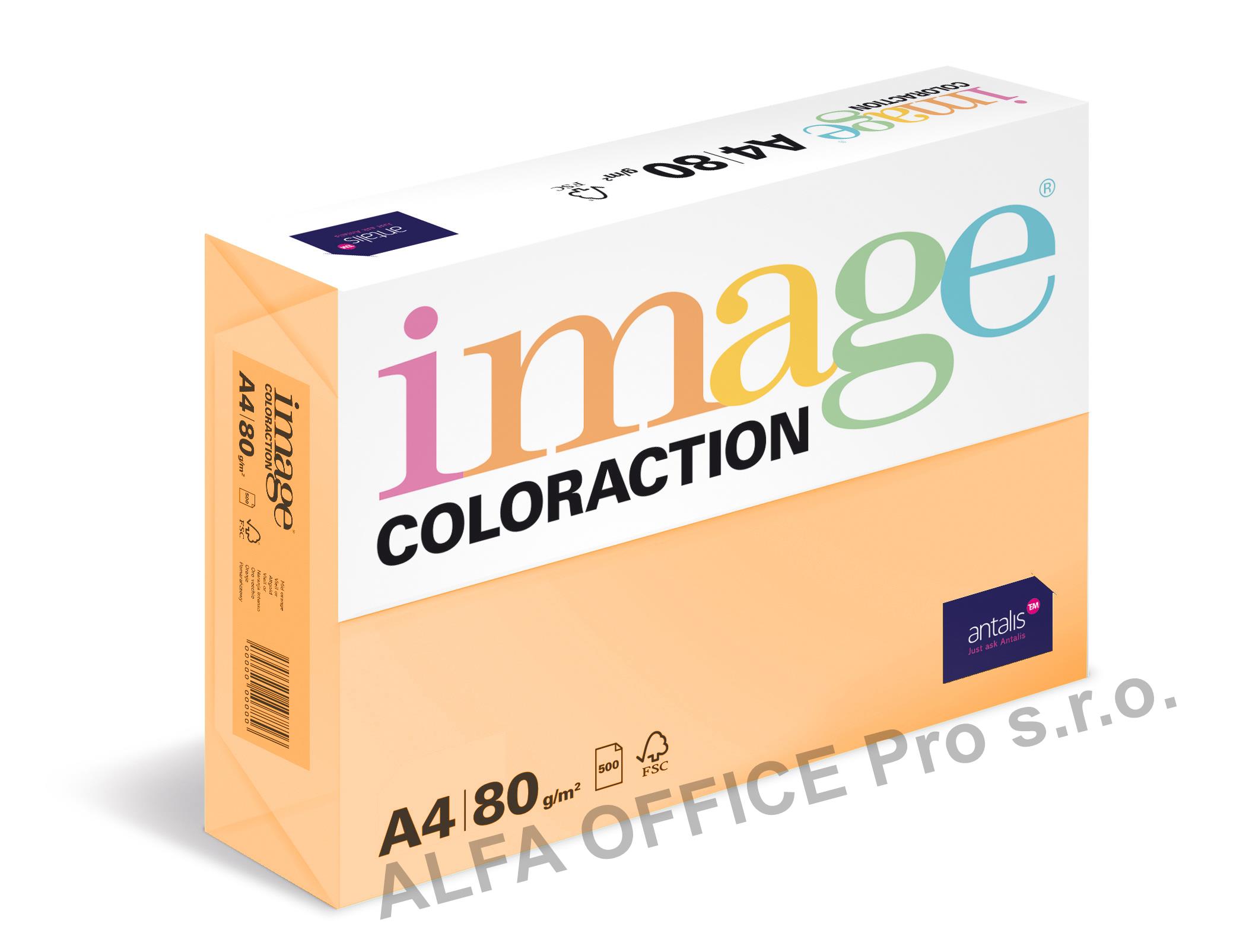 Xerografický papír BAREVNÝ - SA24 savana / meruňková / 500 listů