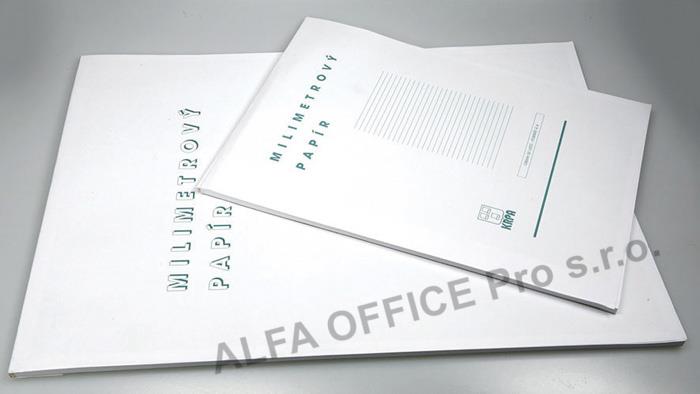 Milimetrový papír - blok A3 / 50 listů