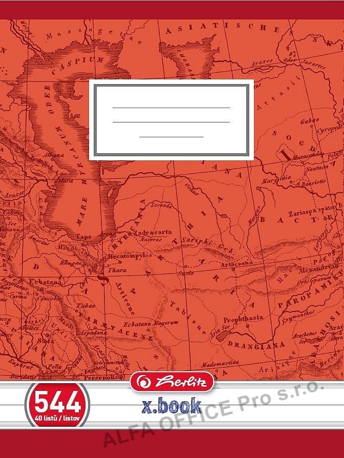 Sešit školní Herlitz Premium 544 - A5 / linka / 40 listů