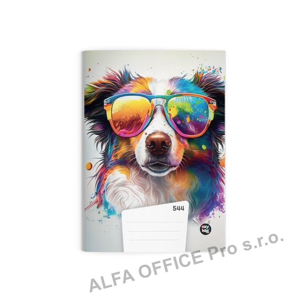 Sešit školní Pes 544 - A5 / linka / 40 listů