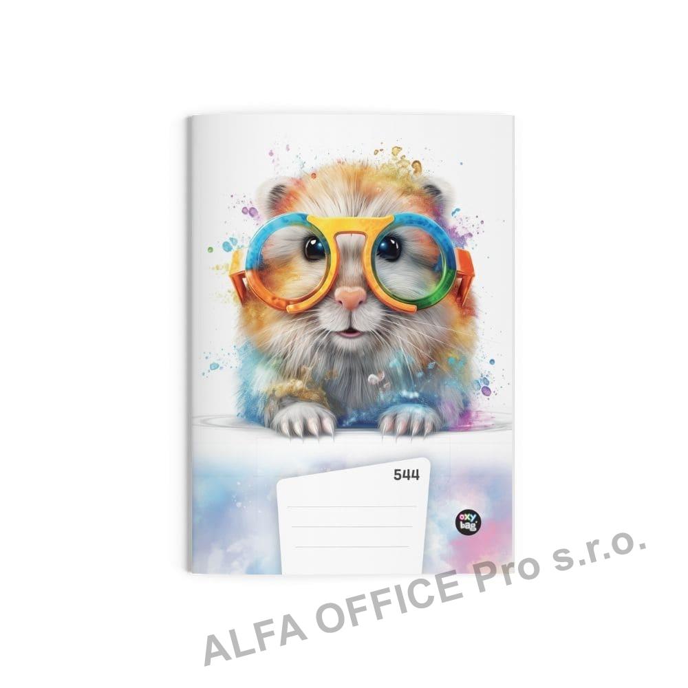 Sešit školní Křeček 544 - A5 / linka / 40 listů